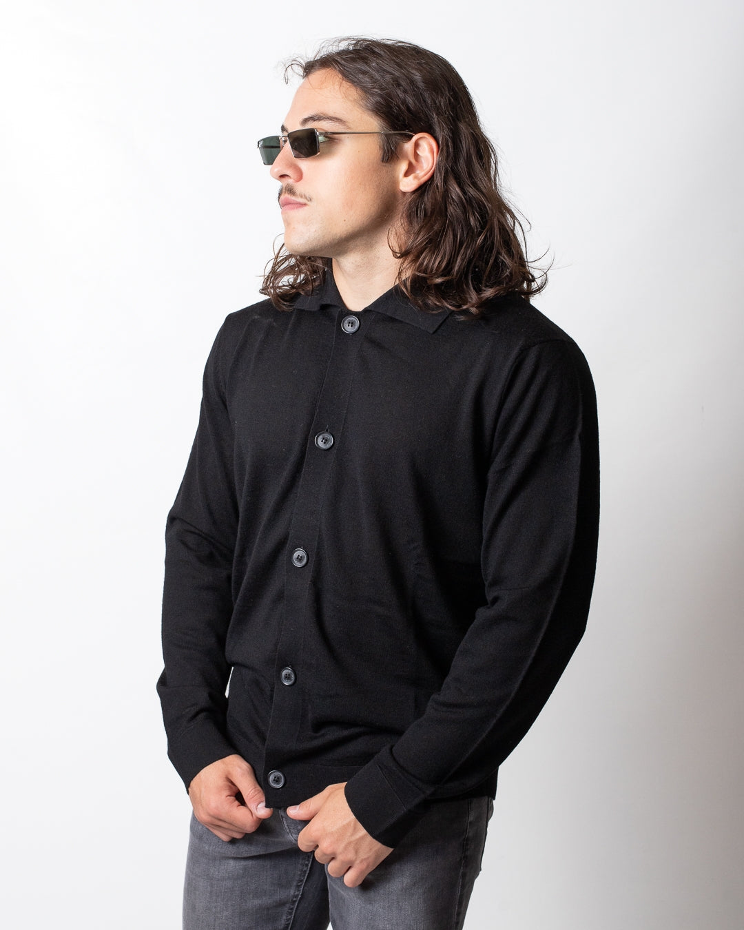 Cardigan Liu Jo in lana uomo