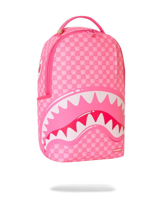 Zaino Sprayground fucsia PINK NEW CHECK FACES BACKPACK
