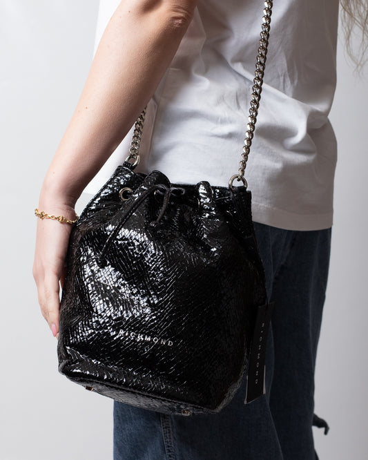 Borsa Richmond bucket con coulisse donna