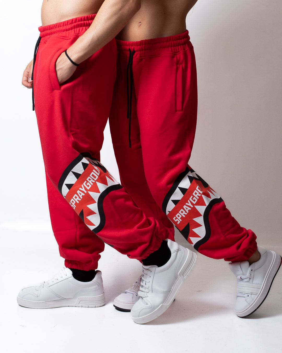 Pantalone Sprayground in felpa "Smash Logo"