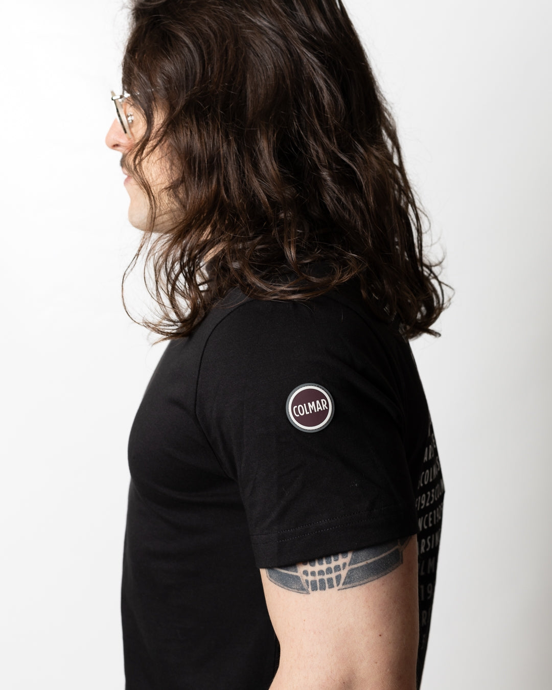 T-Shirt Colmar regular con stampa logata uomo