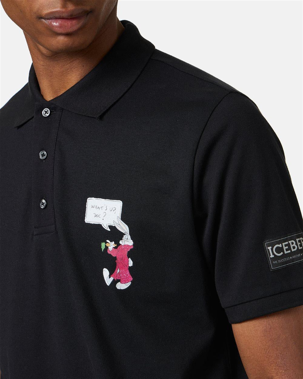 Polo Iceberg in pique x Looney Tunes uomo