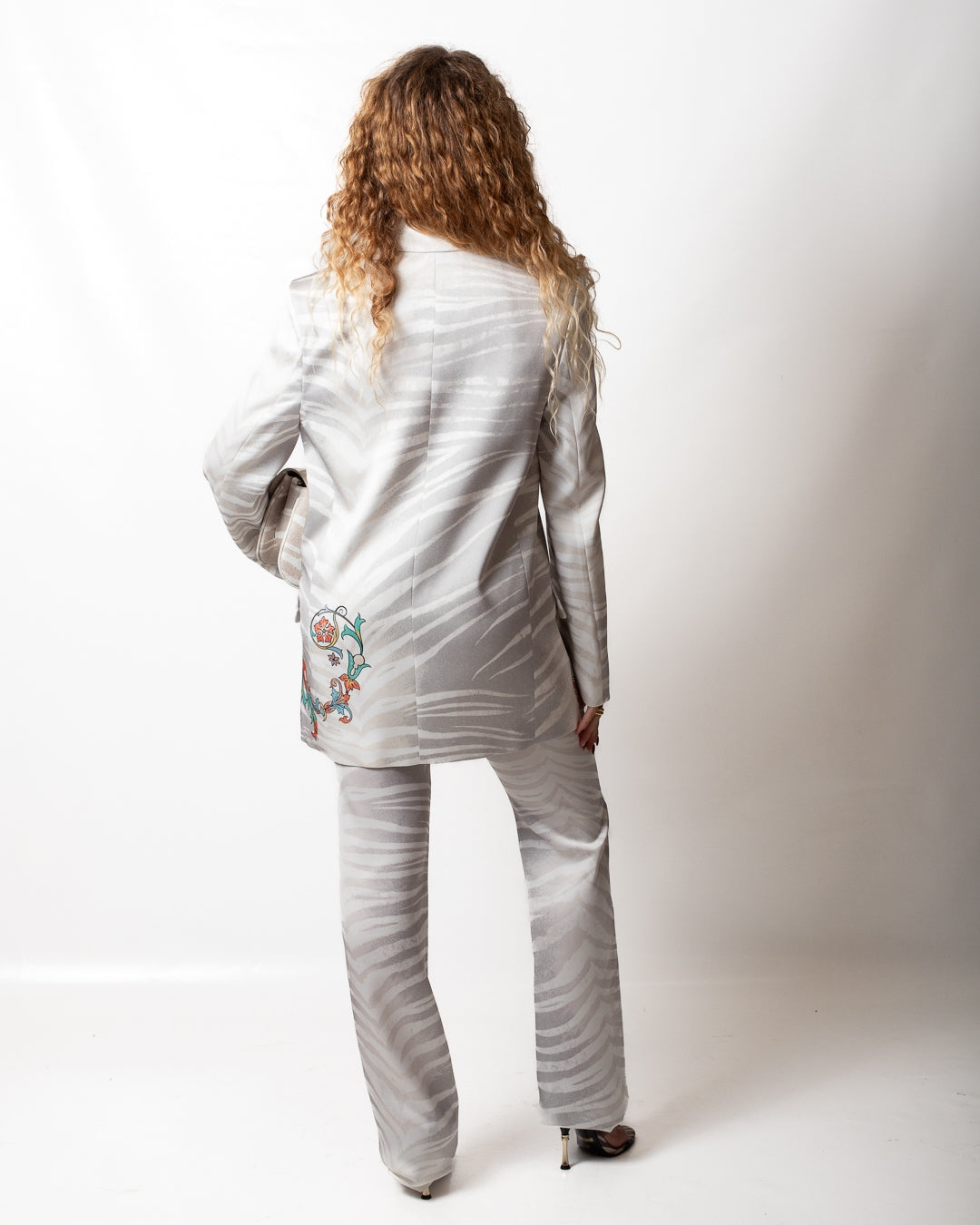 Pantalone Just Cavalli straight "Nepal Tiger" donna