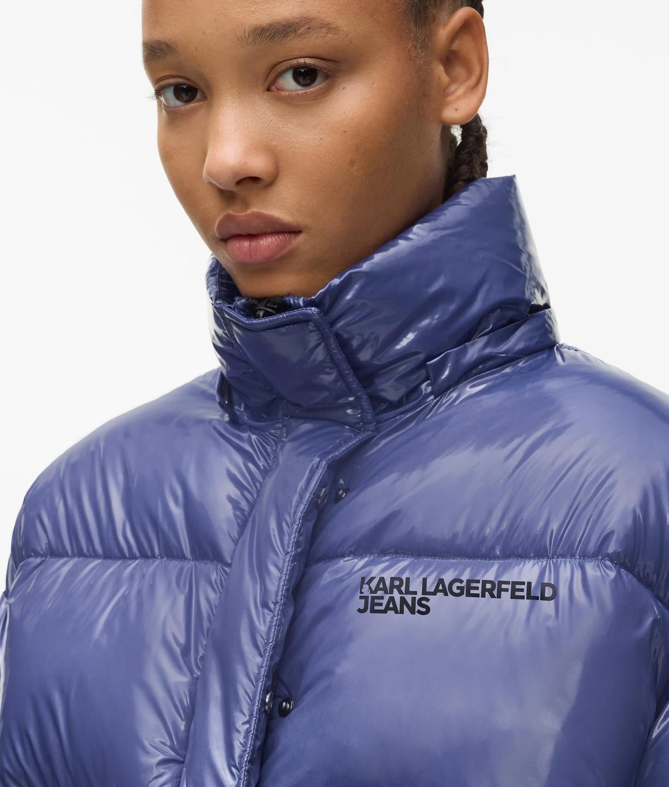 Giubbotto Karl Lagerfeld puffer boxy donna