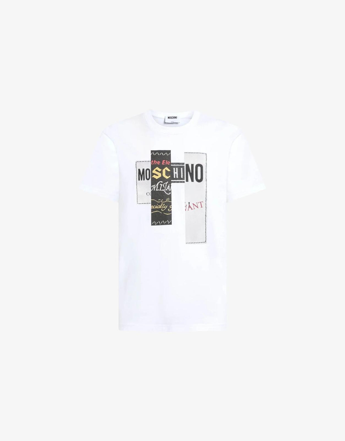T-Shirt Moschino "Labels Print" uomo