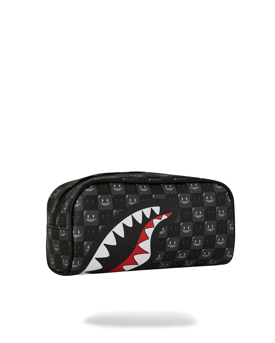 Pochette Sprayground nero SHARKS IN PARIS WTF BUBBLY BLACK CHECK POUCH