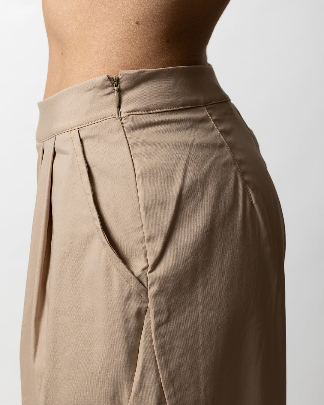Pantalone Marcelo Burlon baggy in tela di cotone donna