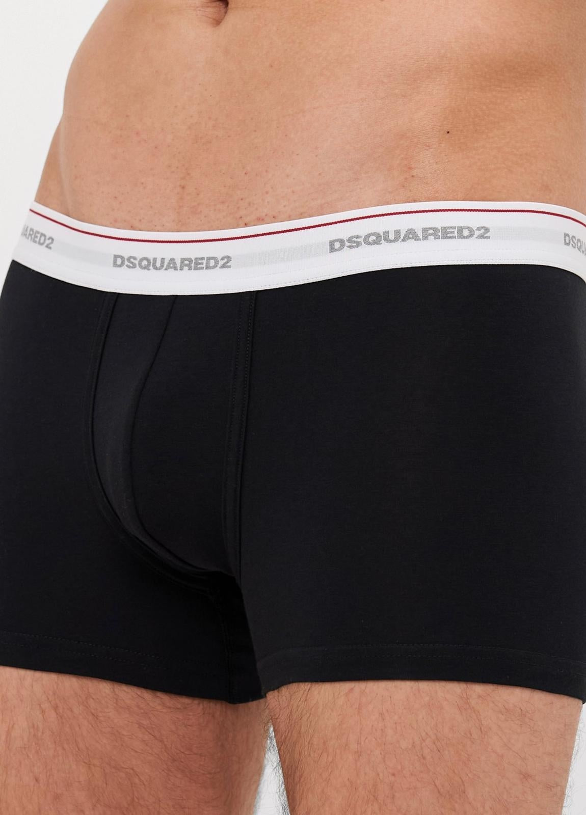Boxer Dsquared2 tripack cotton stretch uomo