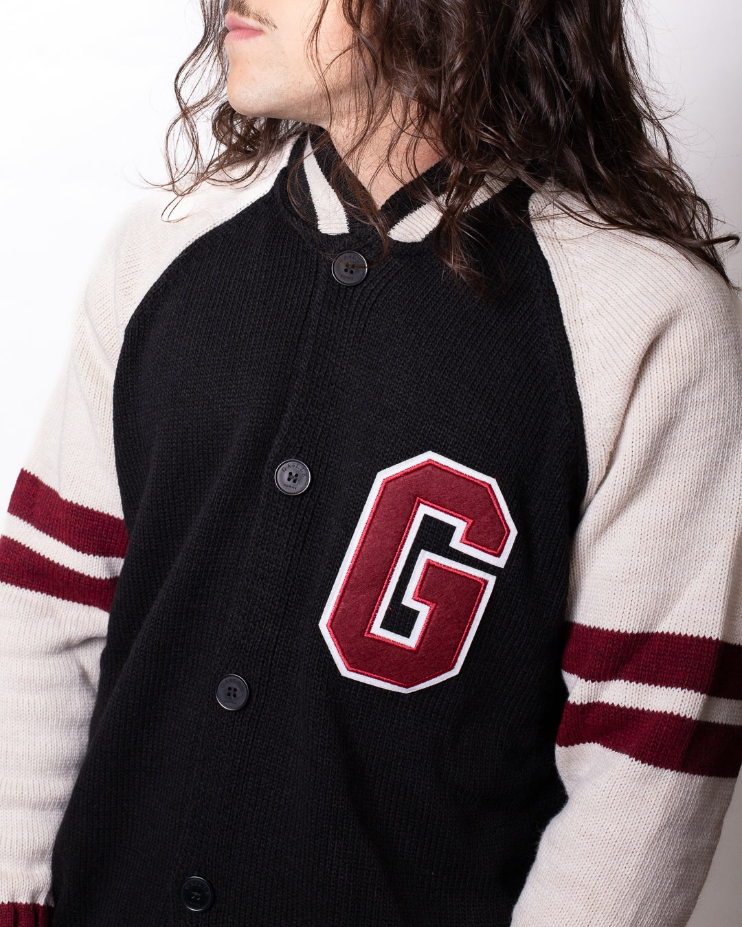 Maglia Gaelle con bottoni e patch uomo