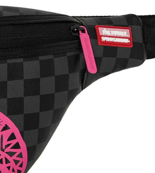 Marsupio Sprayground nero "Pink Panther: drippy diamons savvy crossbody"