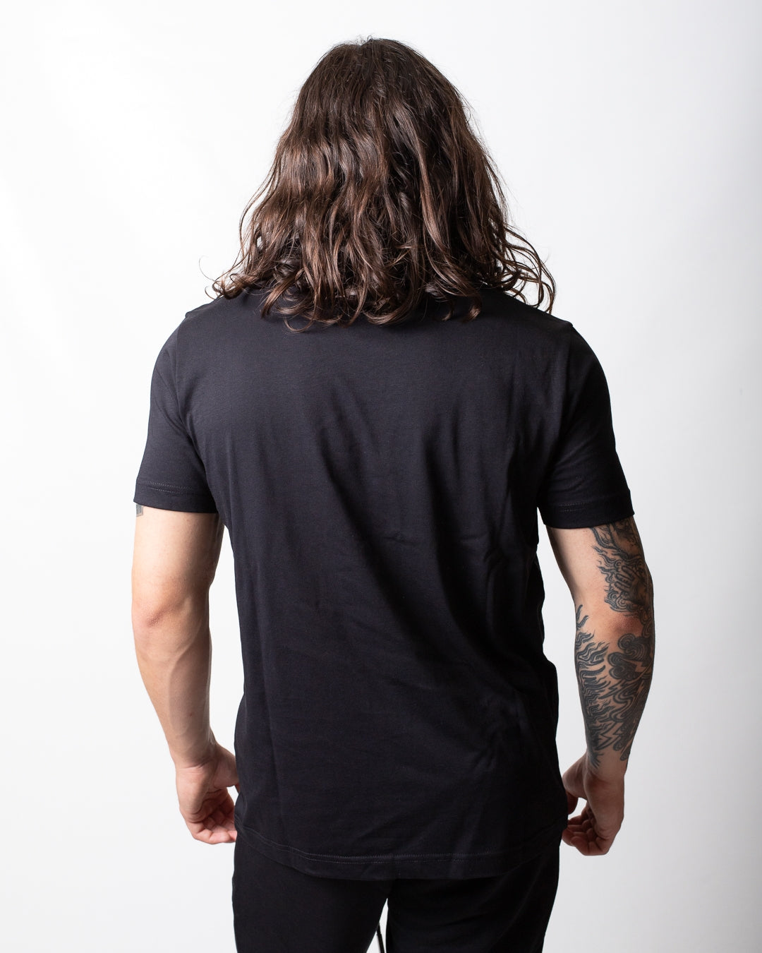 T-Shirt Iceberg con collo in maglia e stampa uomo