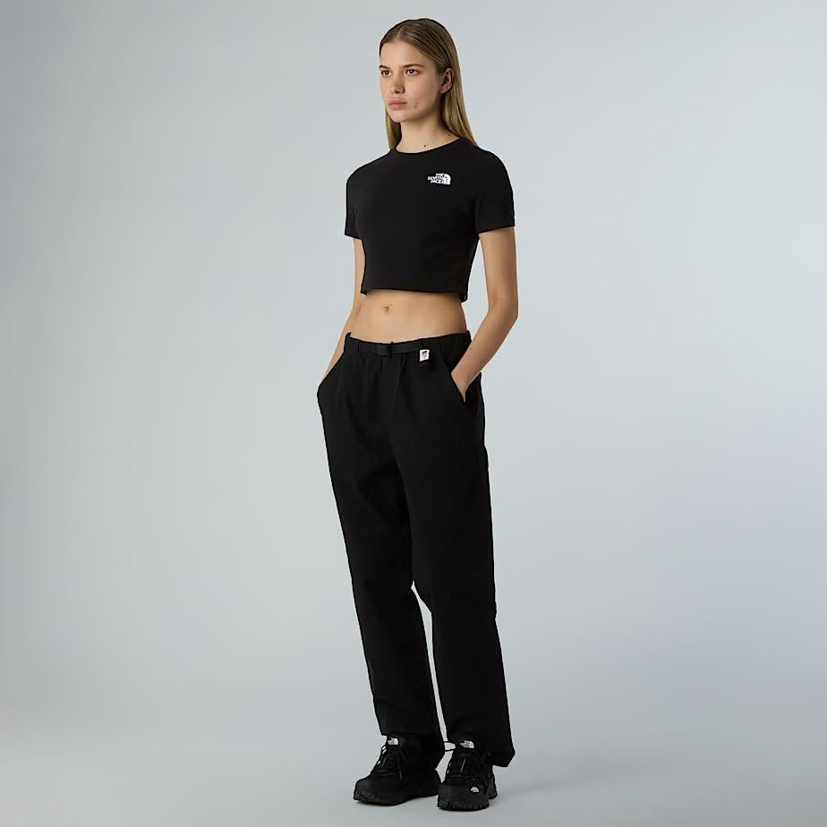 T-Shirt The North Face slim cropped donna