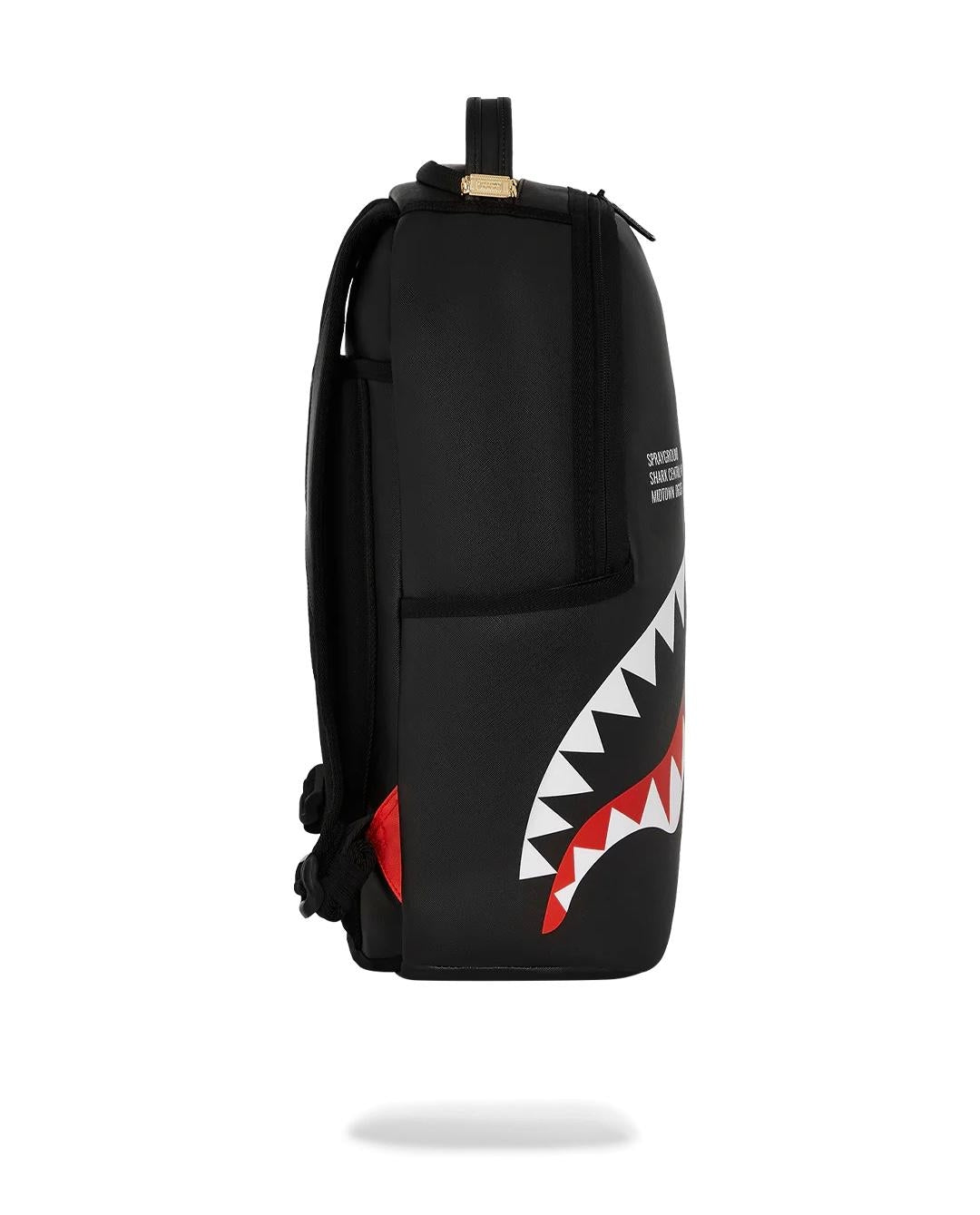Zaino Sprayground nero Shark central split infinity dlxsv backpack