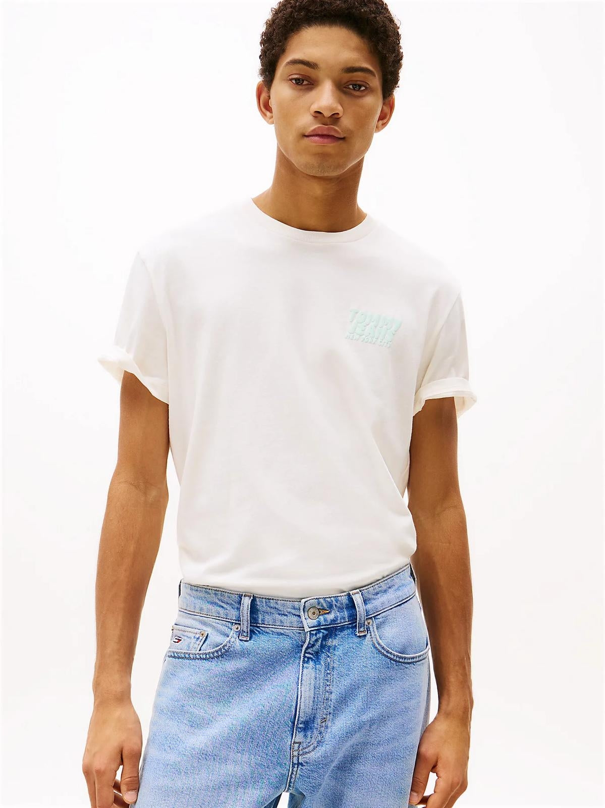 T-Shirt Tommy Jeans "Tommy New York" uomo