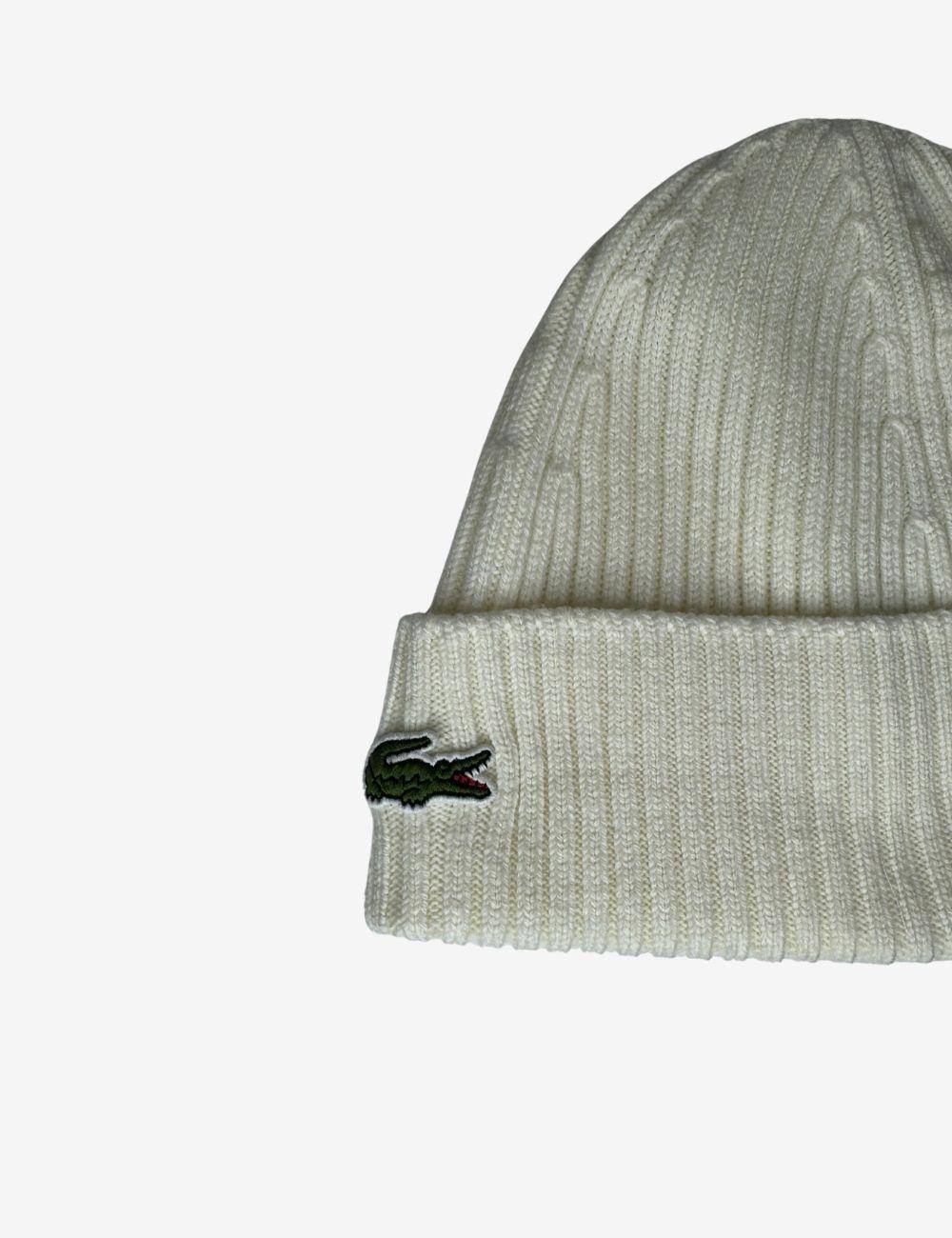 Cappello Lacoste a costine logato