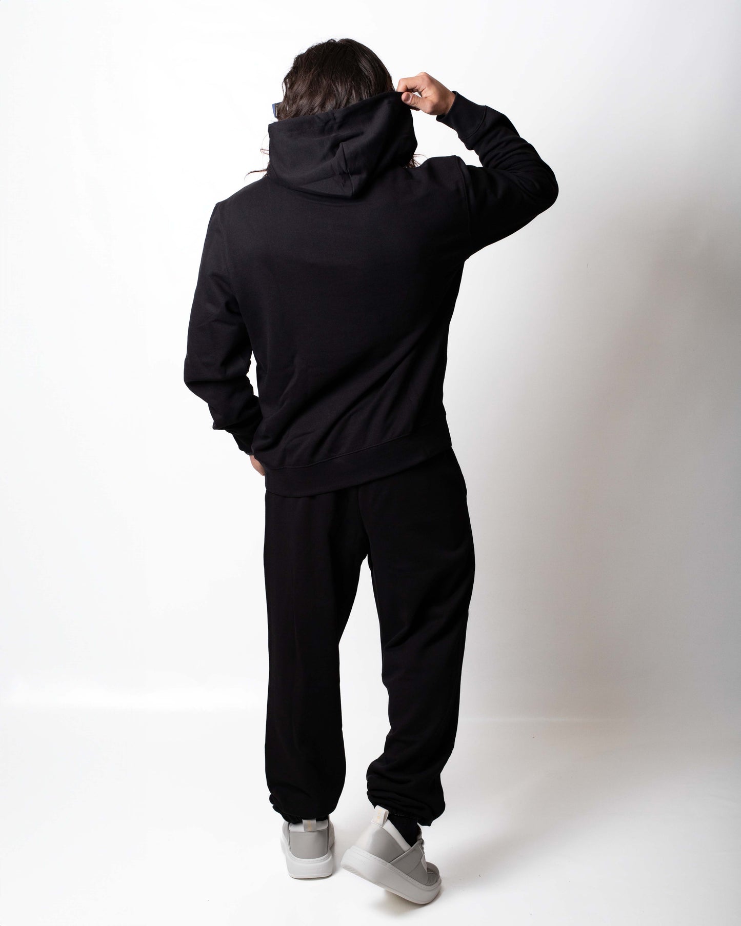 Pantalone Calvin Klein in felpa con stampa logata uomo