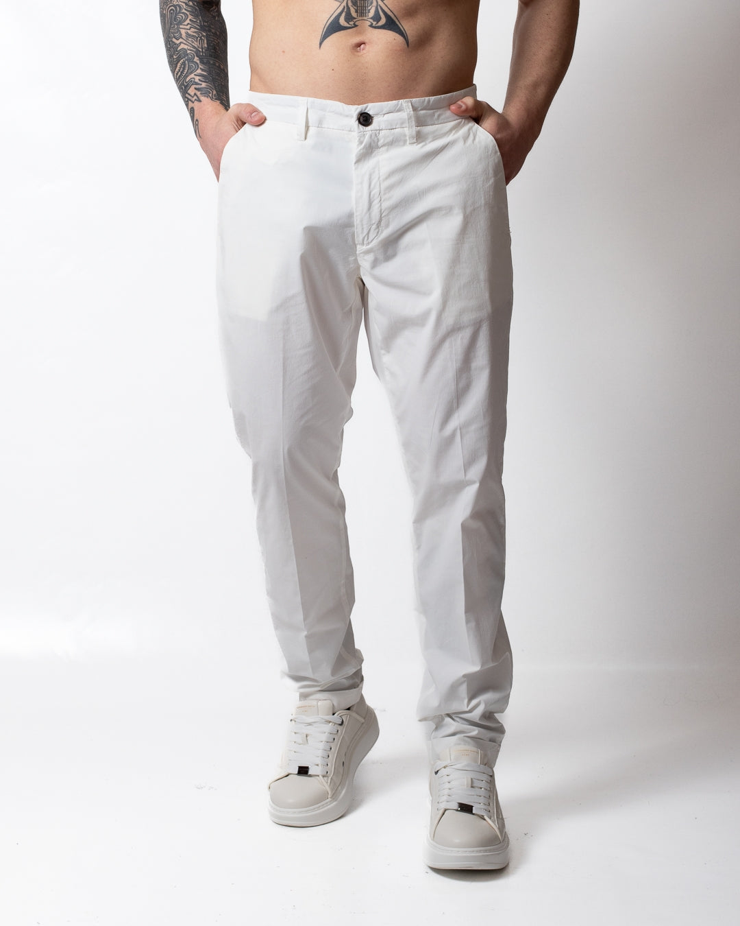 Pantalone Liu Jo chino cropped uomo