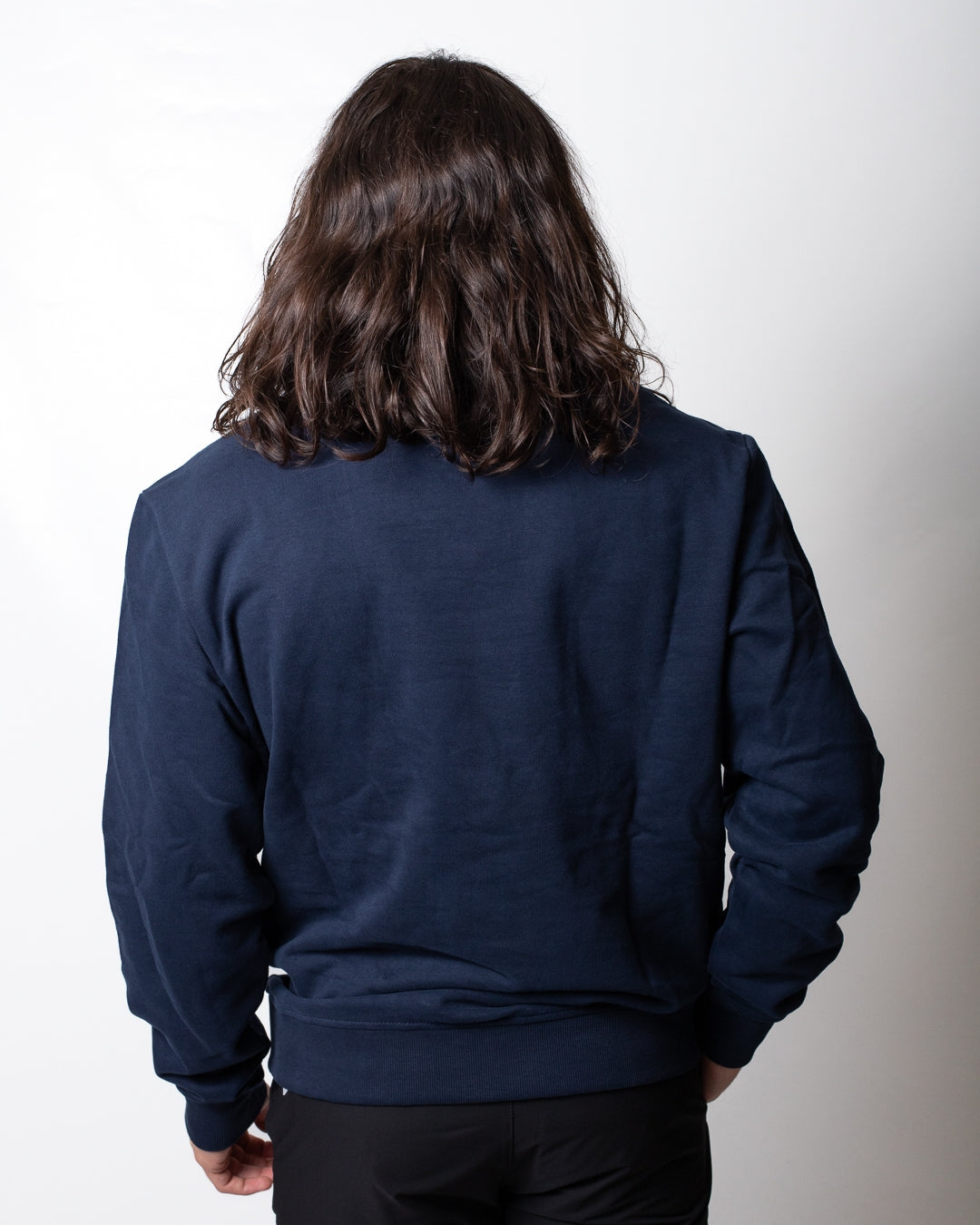 Felpa Tommy Jeans girocollo "Flag Crew" uomo