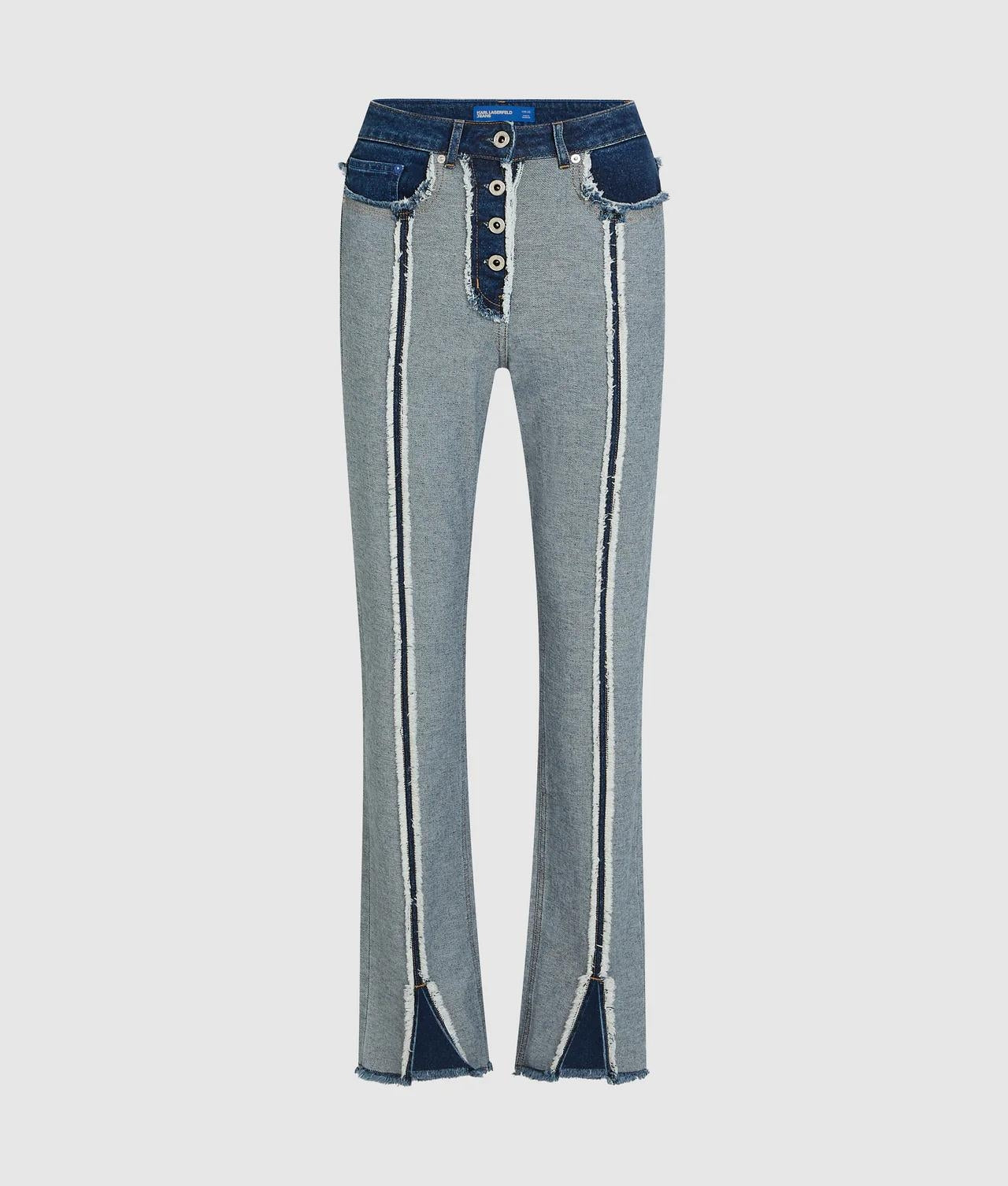 Jeans Karl Lagerfeld high rise straight donna