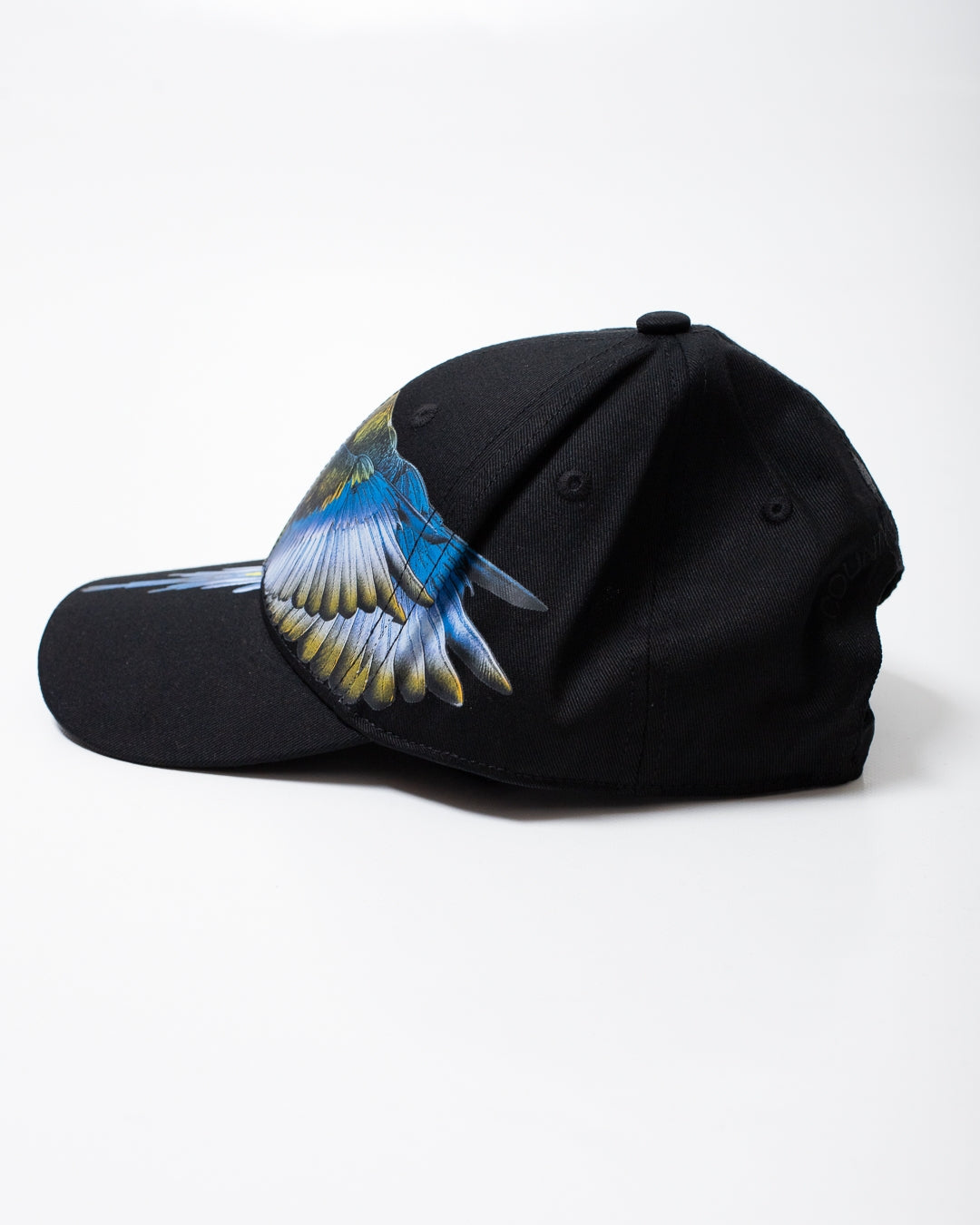 Cappello Marcelo Burlon con visiera "Wings Colorfull Blue"