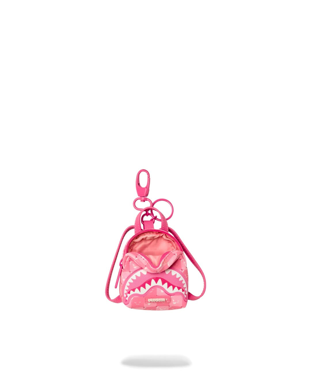 Portachiavi Sprayground fucsia PINK NEW CHECK FACES BACKPACK KEYCHAIN