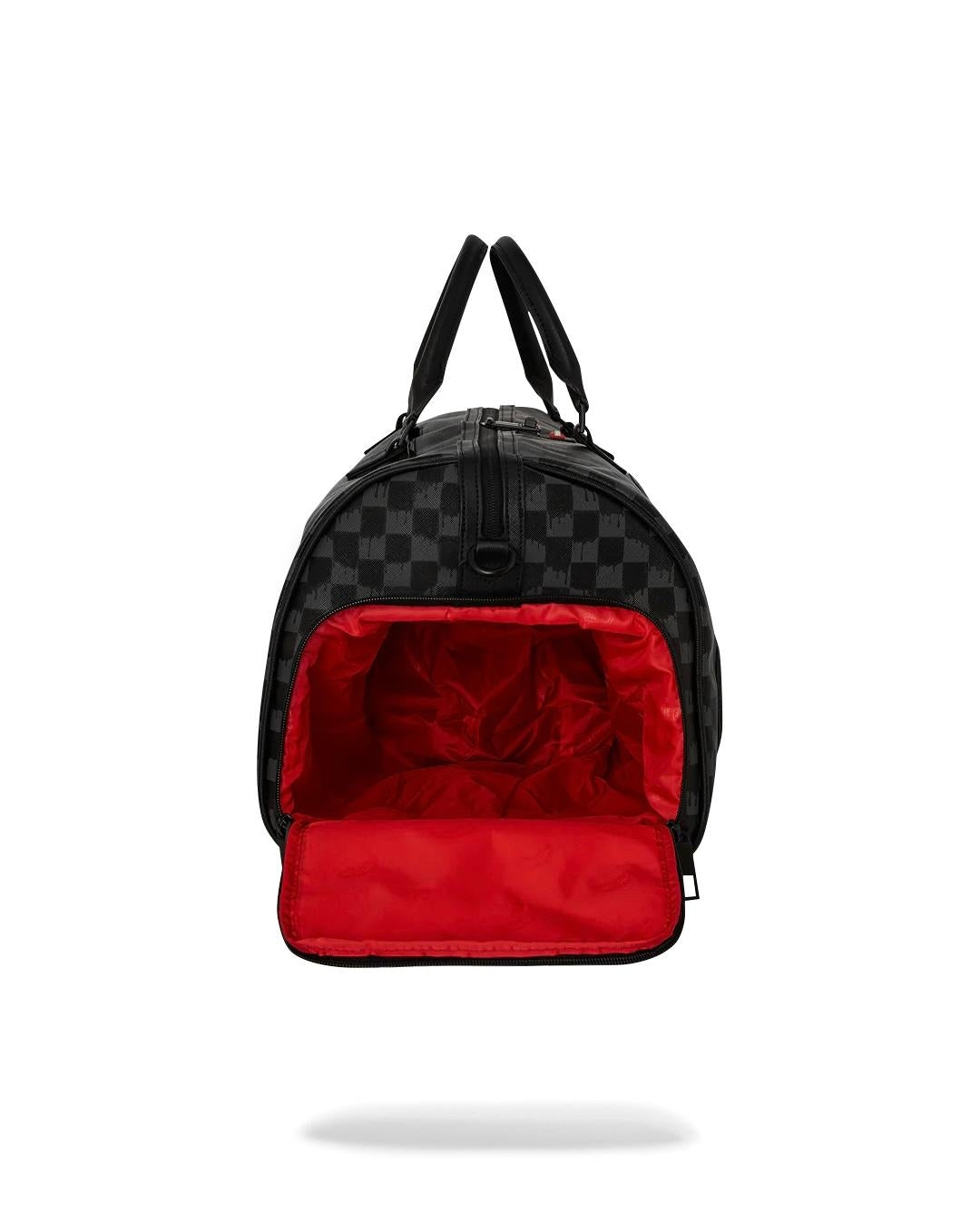 Borsone Sprayground nero Dripping sharks in paris large duffle