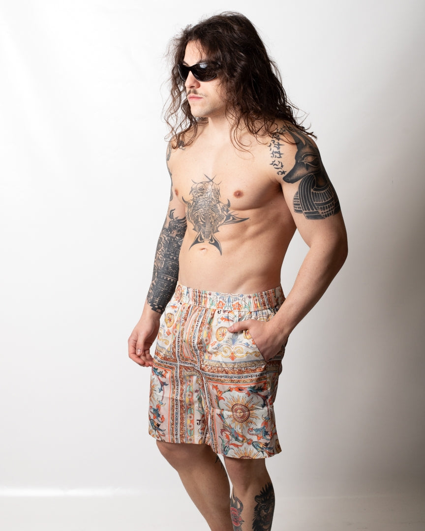 Boxer mare Just Cavalli con stampa all-over uomo
