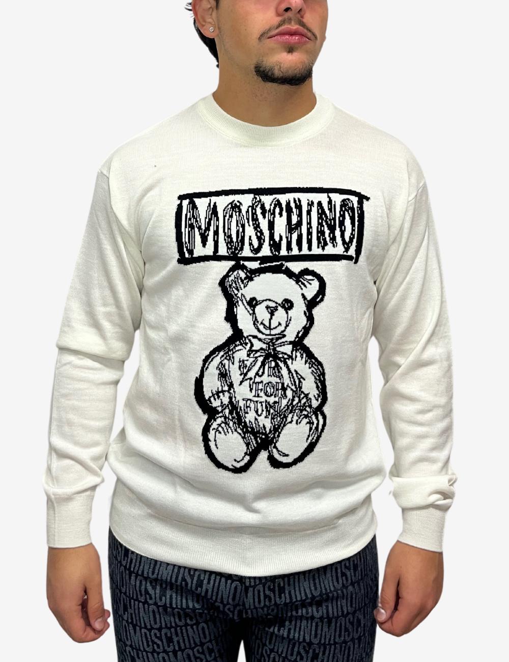 Maglia moschino orso uomo deals