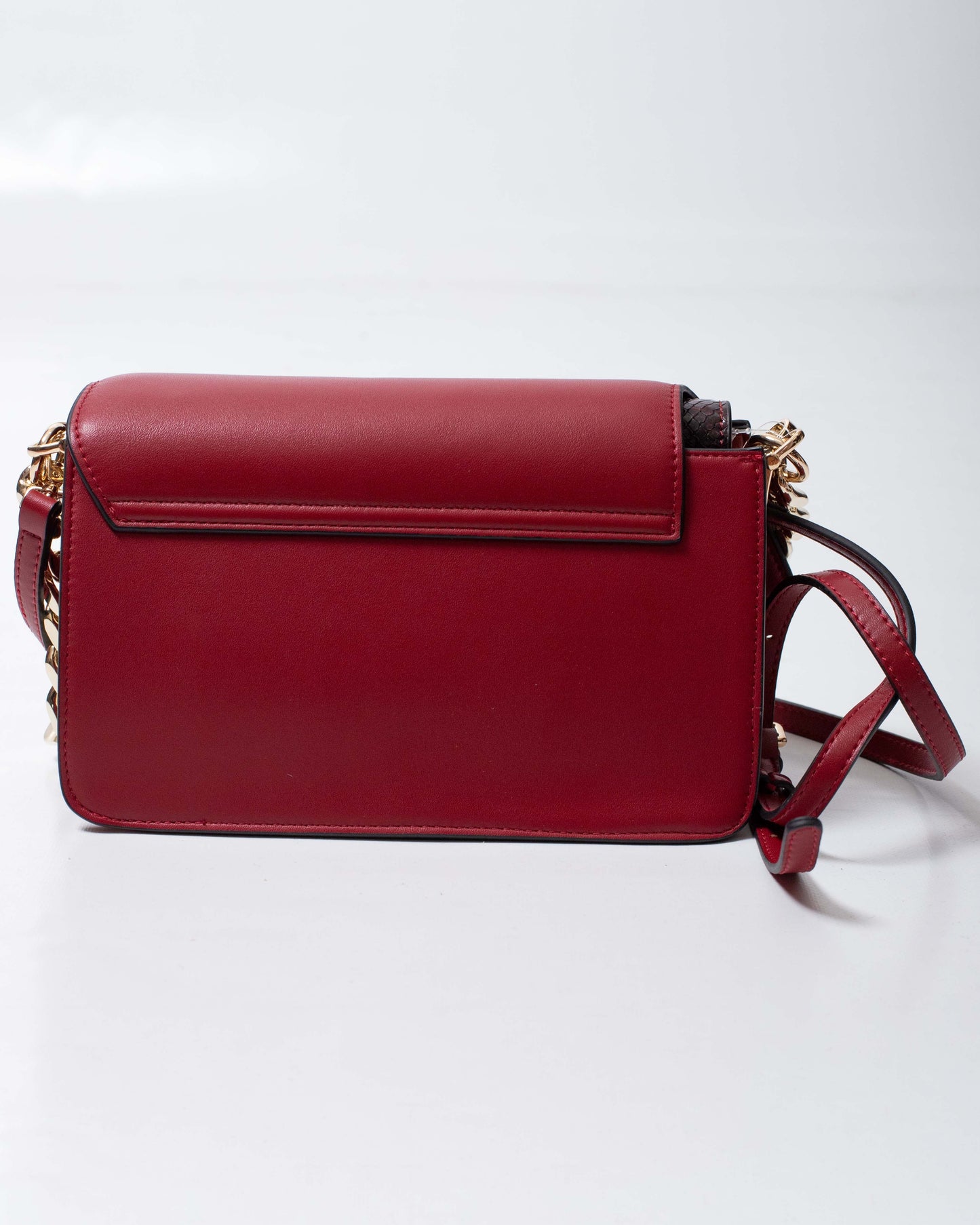 Borsa Just Cavalli "Metal Lettering" python donna