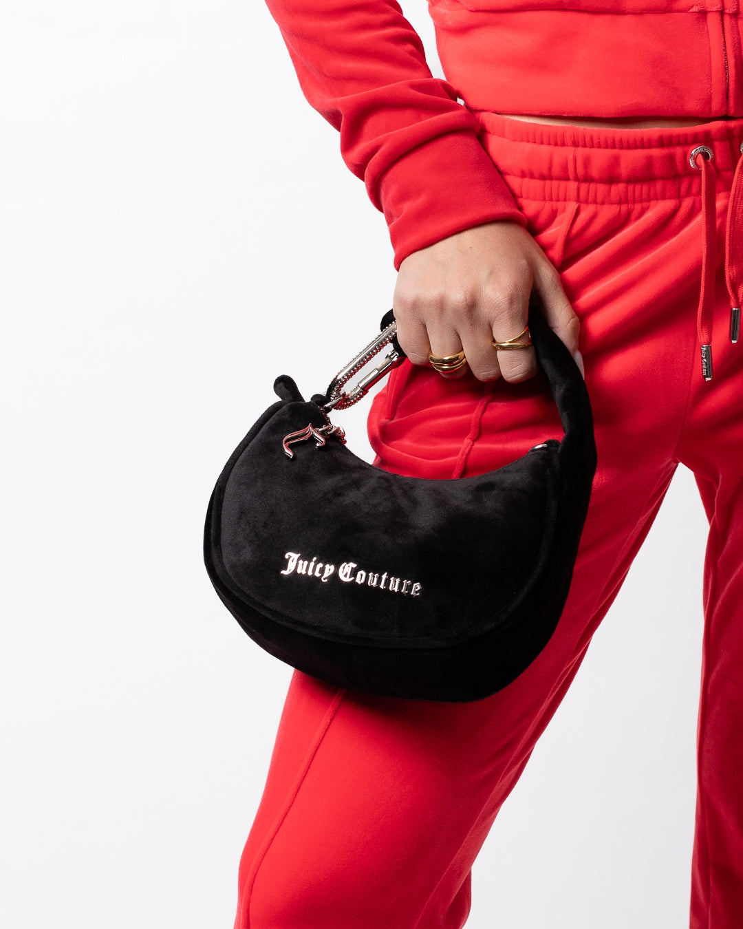 Borsa Juicy Couture "Blossom Velour Micro" donna