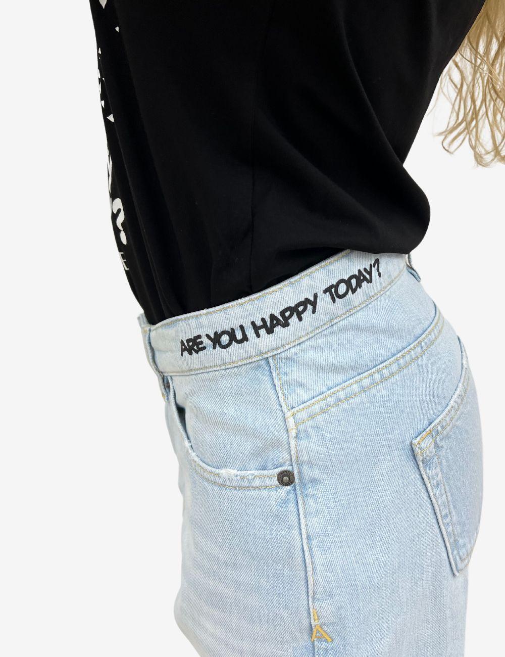Jeans Twinset Actitude in denim chiaro donna