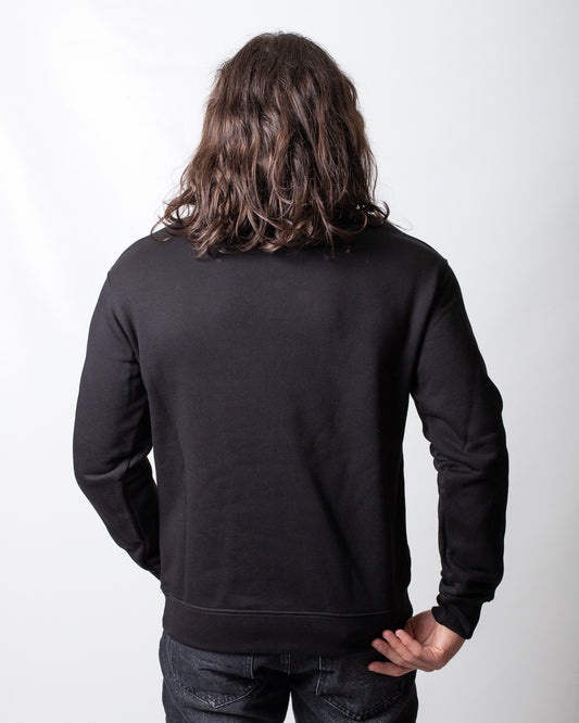 Felpa Gaelle girocollo con logo in rilievo uomo