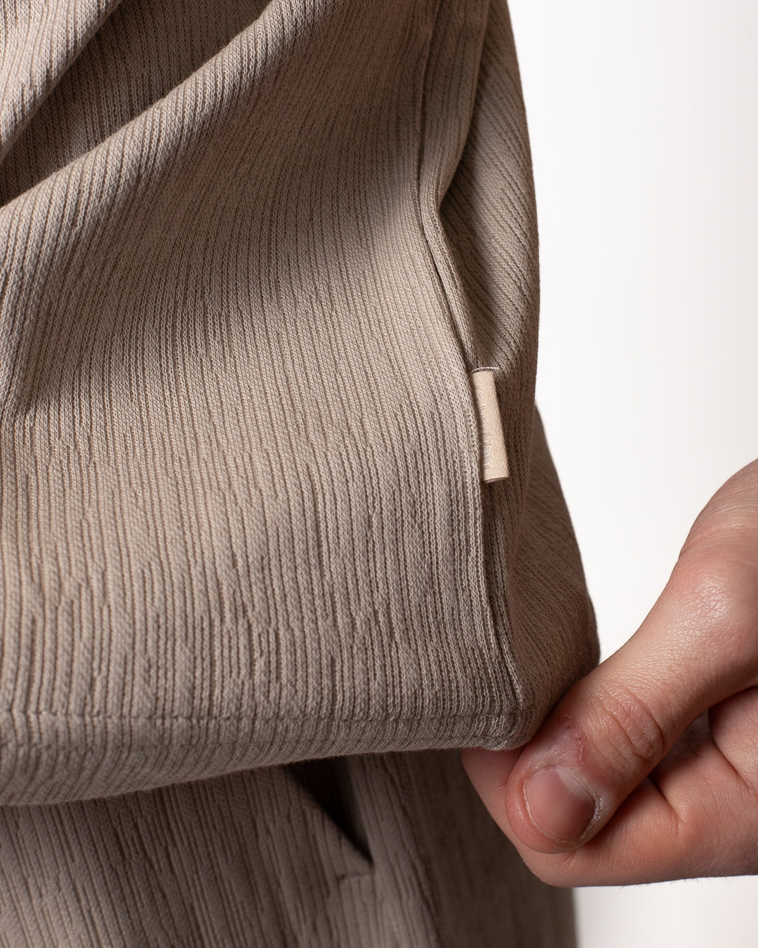 T-Shirt Calvin Klein texturizzata in misto cotone uomo