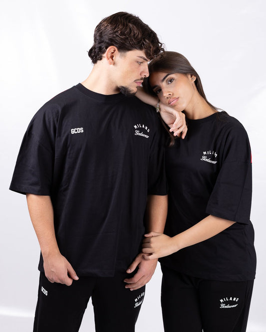 T-Shirt GCDS girocollo "Band Logo Back"