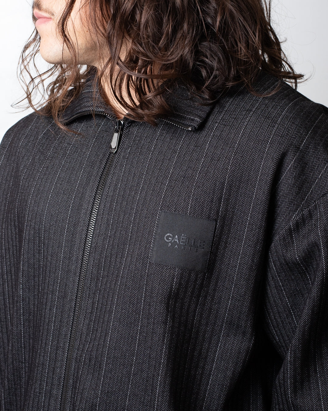 Giubbotto Gaelle in punto milano effetto denim uomo