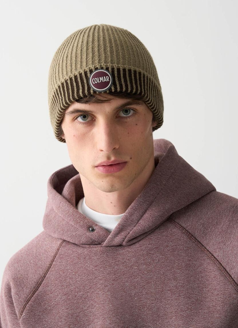 Cappello Colmar in acrilica a costine