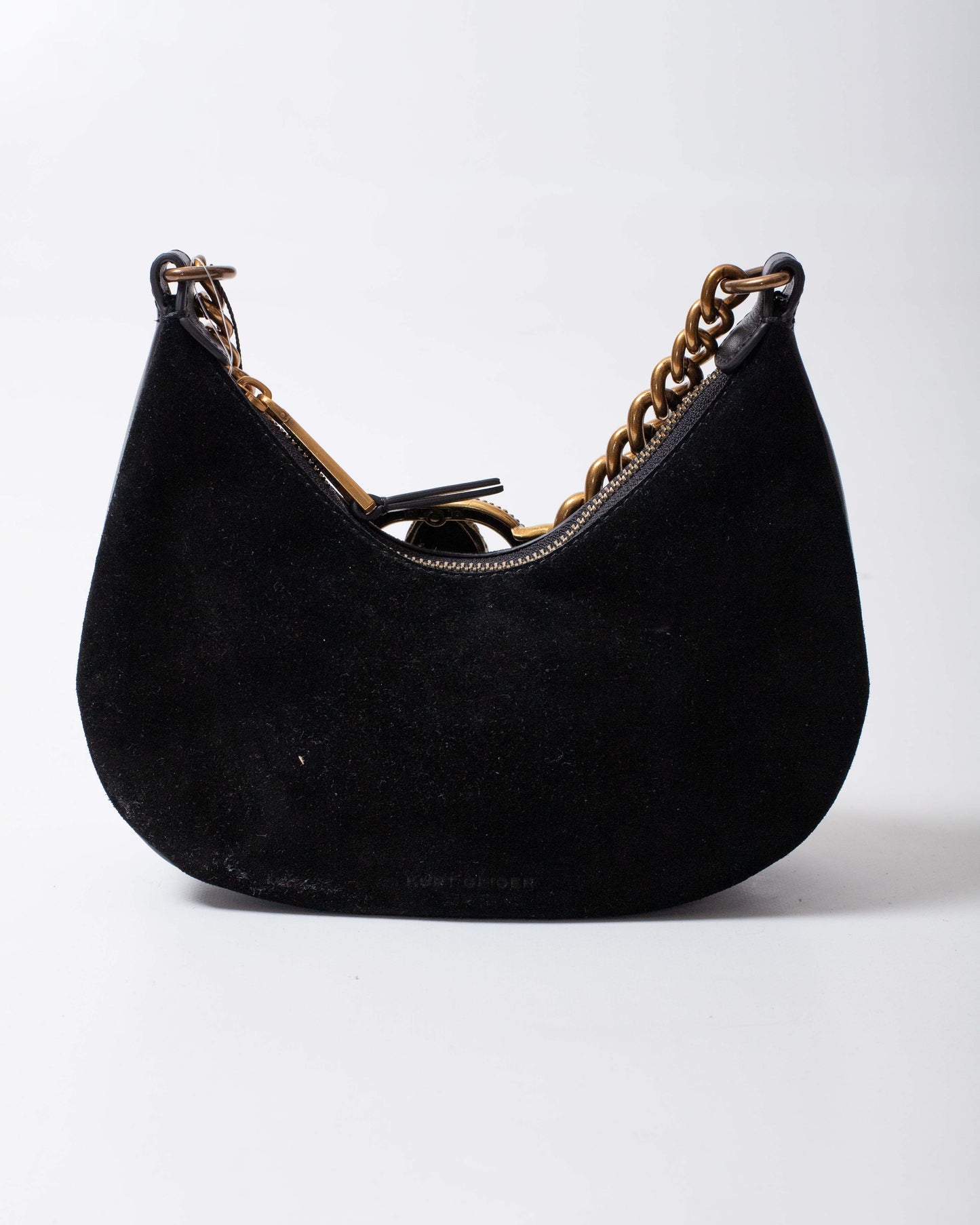 Borsa Kurt Geiger in suede "Chelsea chain" donna
