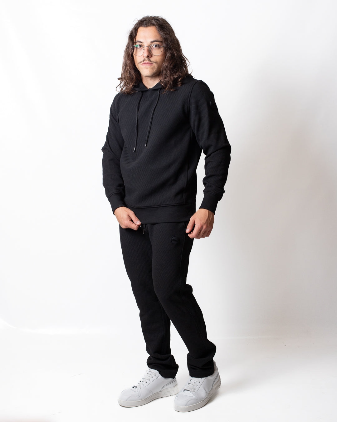 Pantalone Colmar in felpa a costine uomo