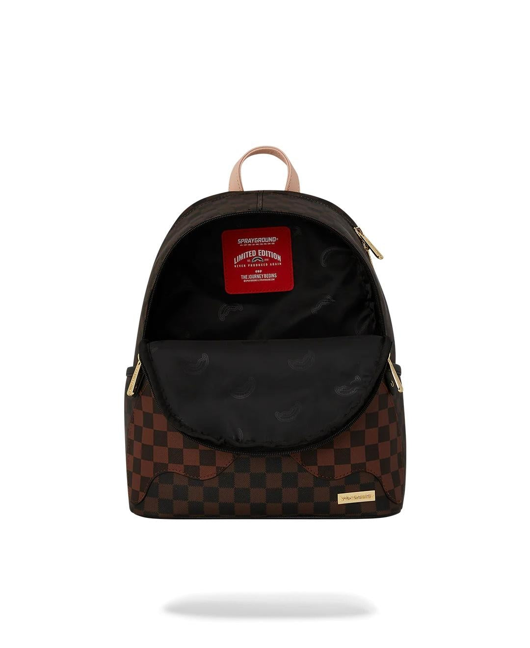 Zainetto Sprayground marrone boujee strap savage backpack
