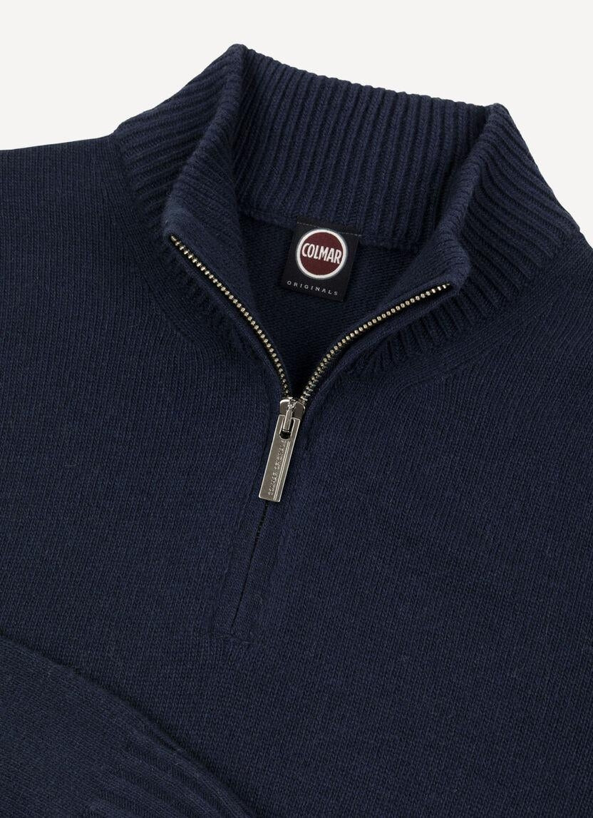 Maglia Colmar mezza zip in misto lana uomo