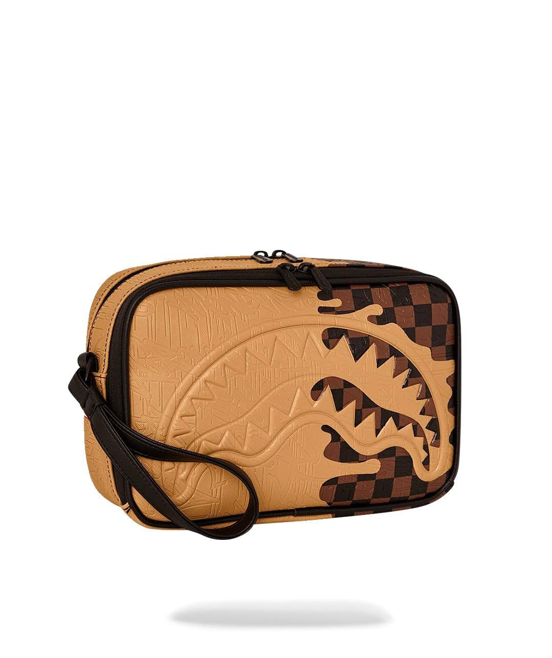 Pochette e beauty Sprayground marrone HENNY MELT TOILETRY BRICK