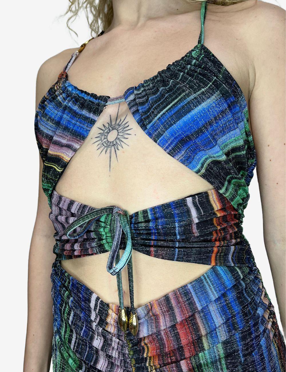 Abito Just cavalli con ruches donna