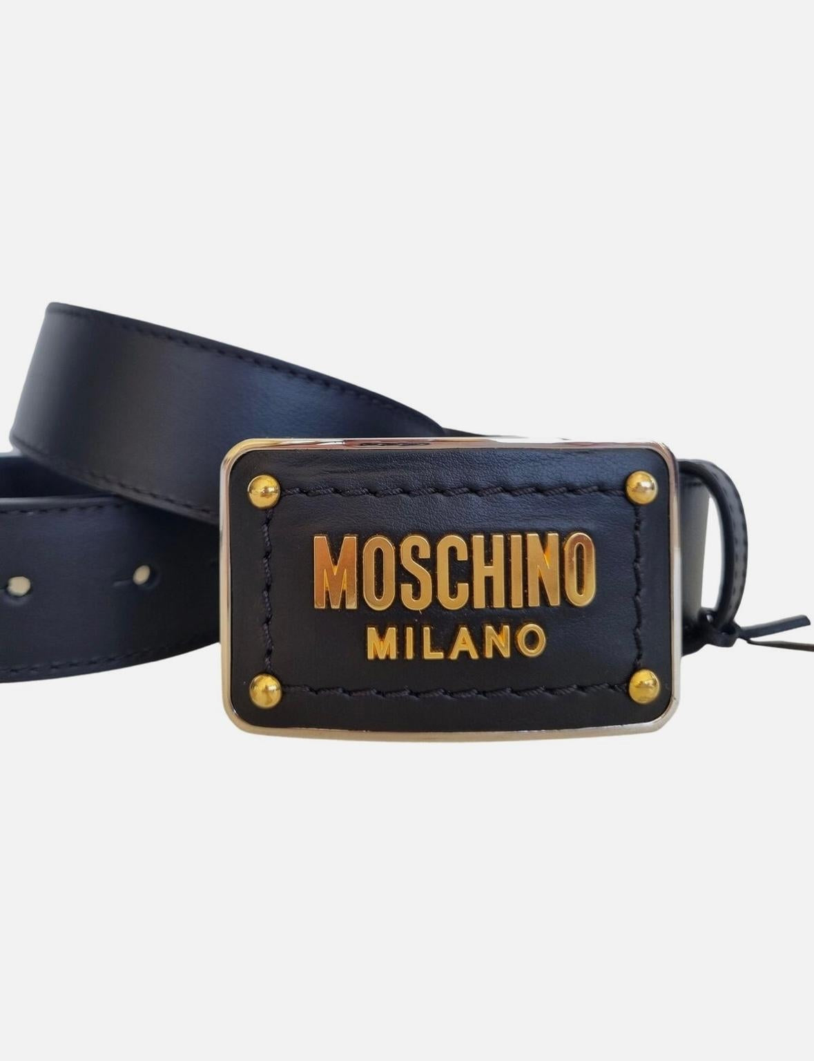 Cintura Moschino fibbia