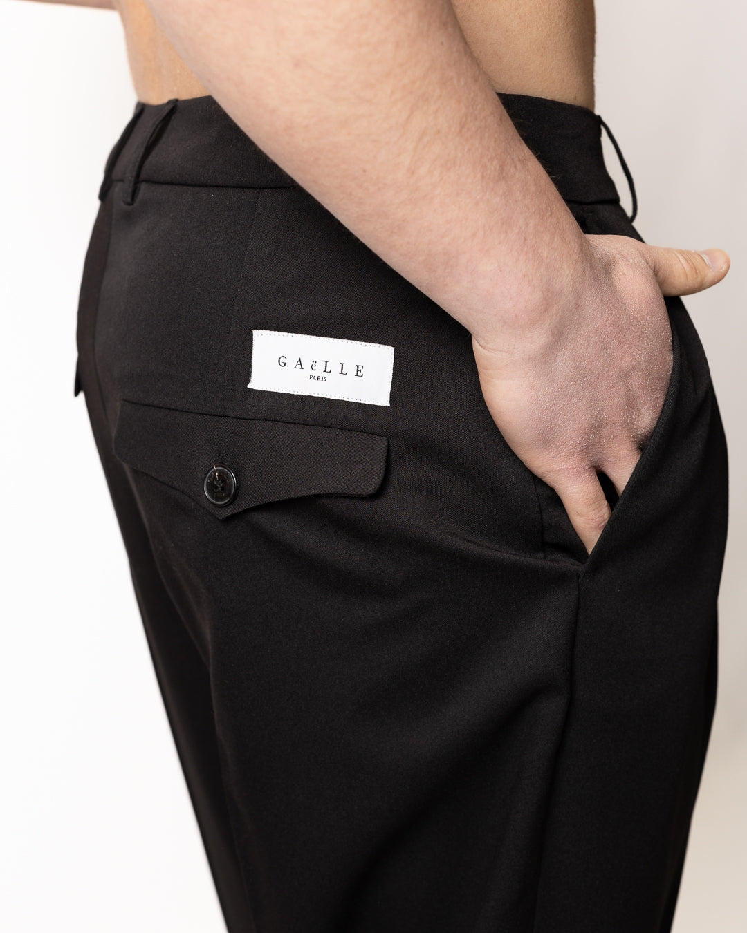 Pantalone Gaelle straight in poliviscosa uomo