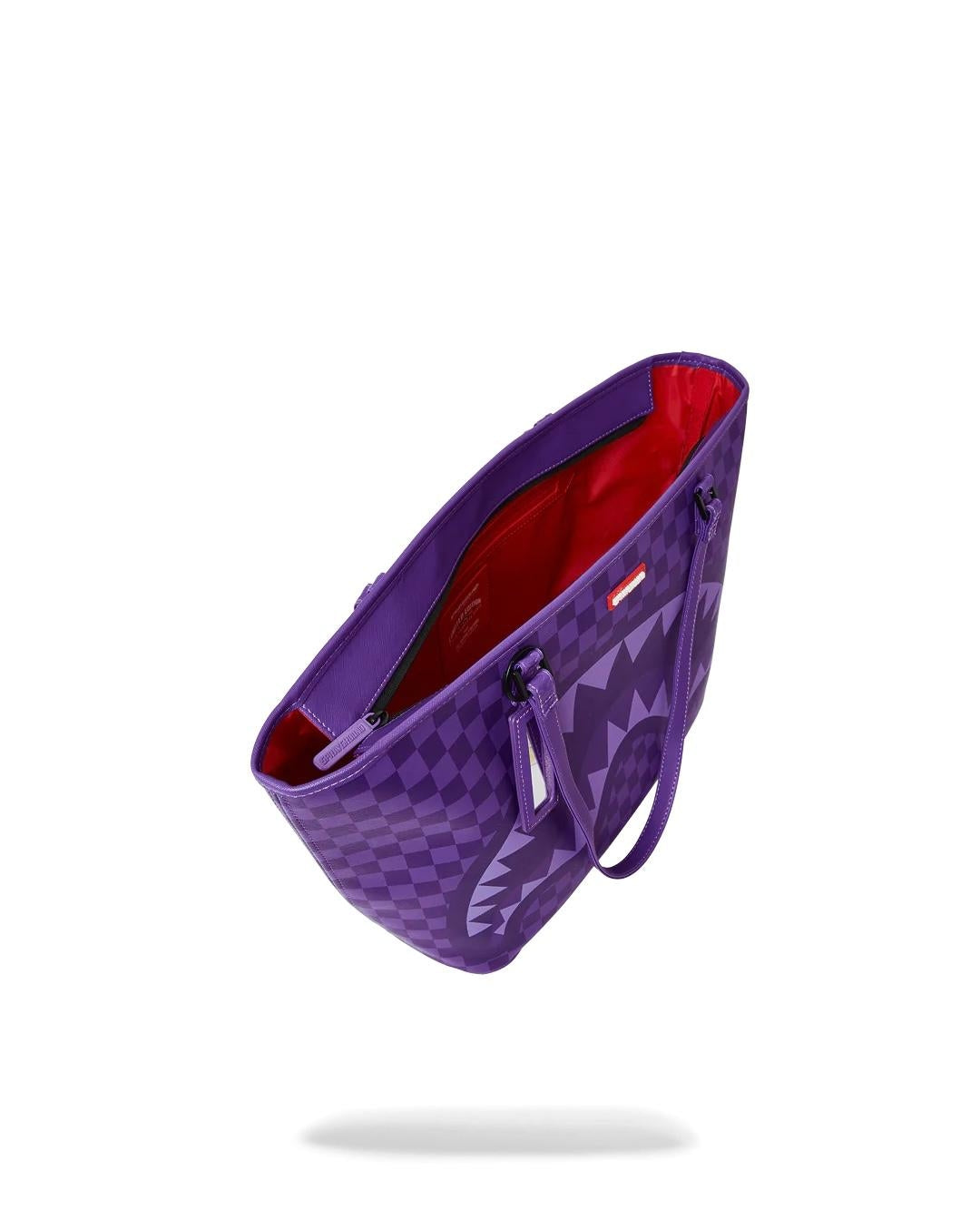 Borsa Sprayground viola Purple Shark sharks in paris tote