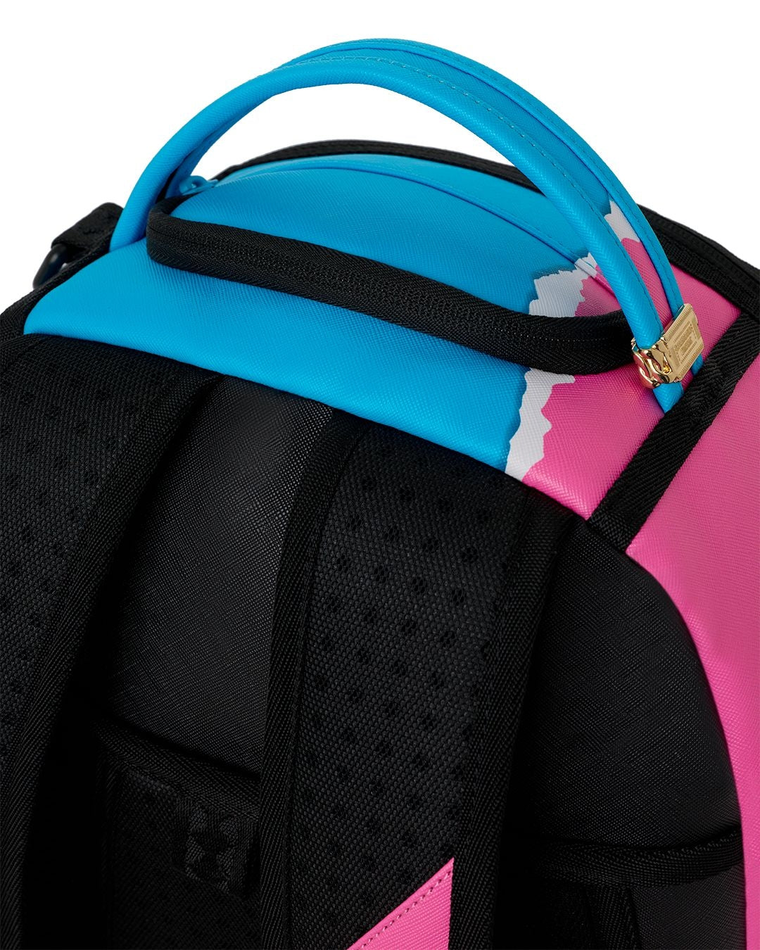 Zaino Sprayground blu/fucsia SHARK CENTRAL COTTON CANDY BACKPACK