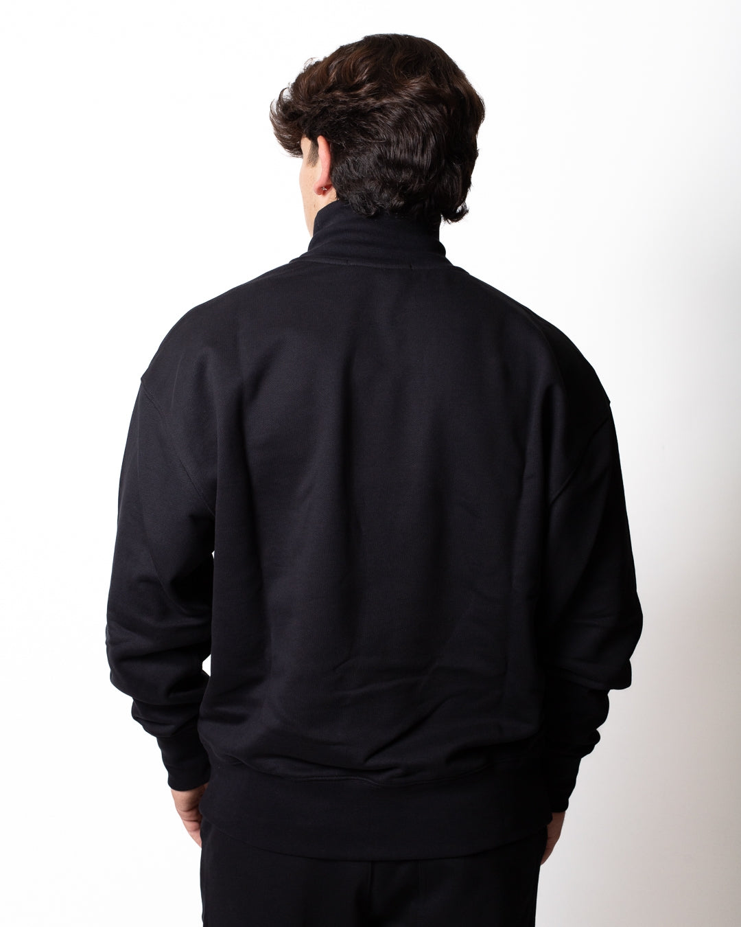 Felpa MSGM a collo alto con logo minimal
