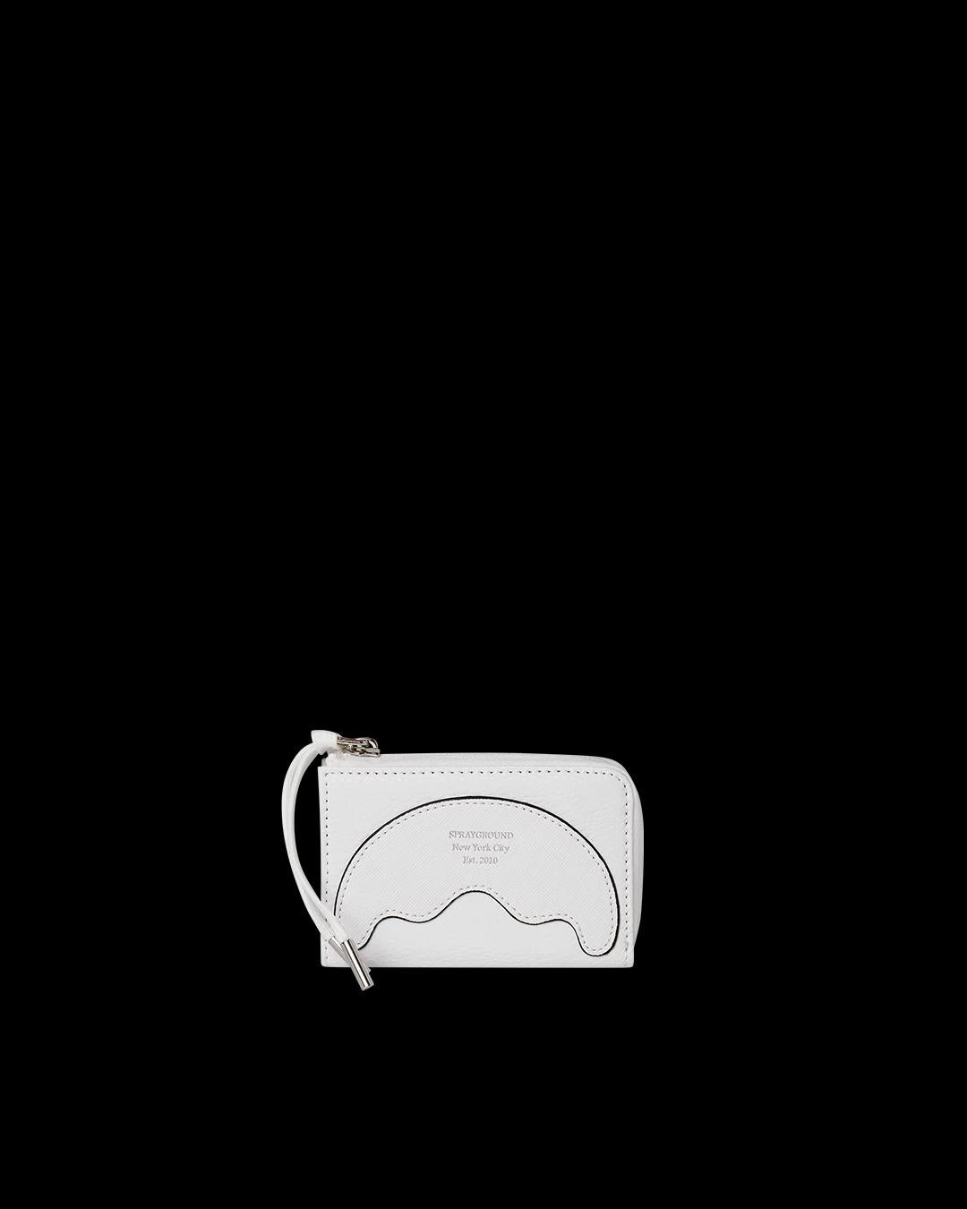 Portafoglio Sprayground bianco Daybreak zip-out wallet