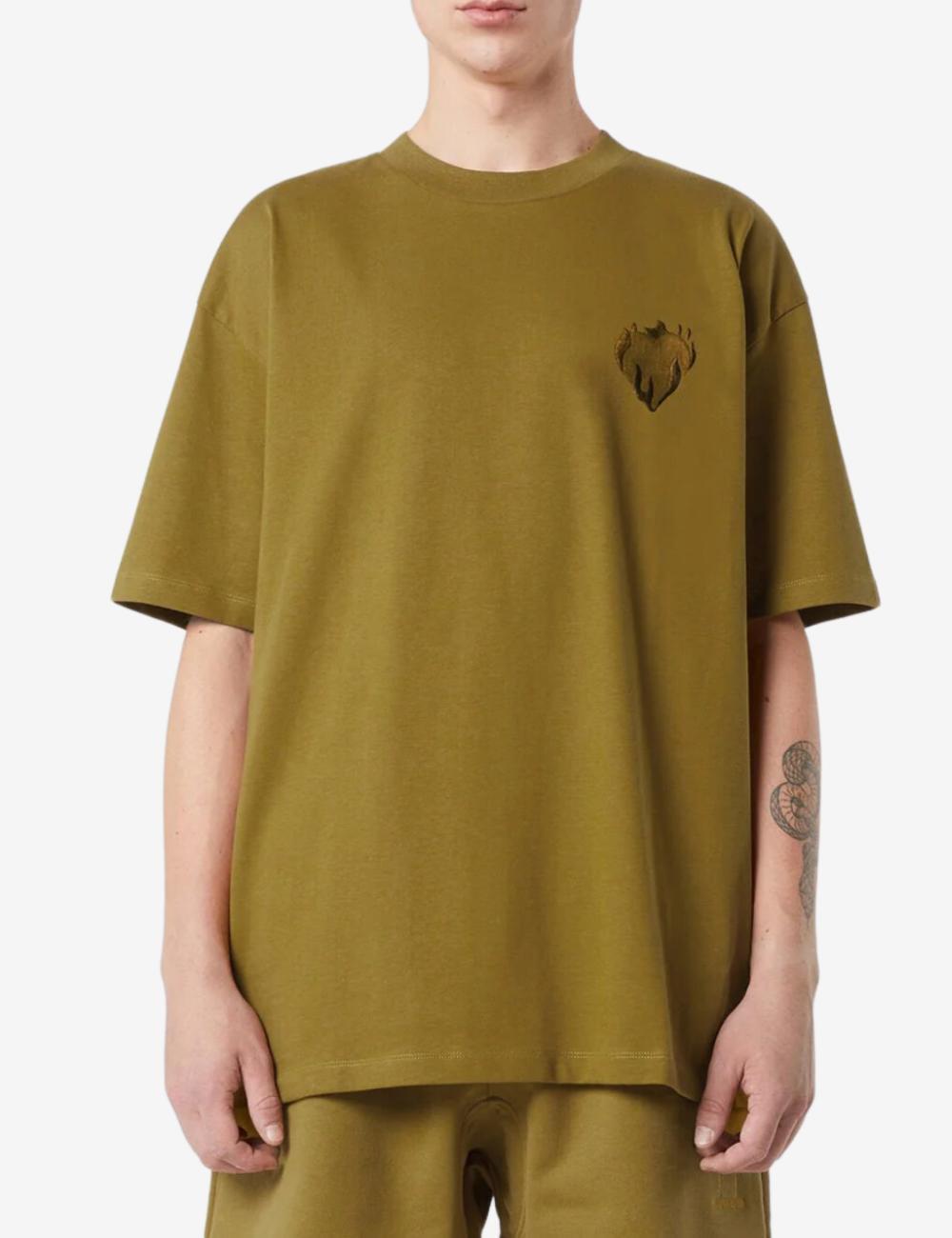 T-Shirt Vision Of Super "Flaming Heart" uomo