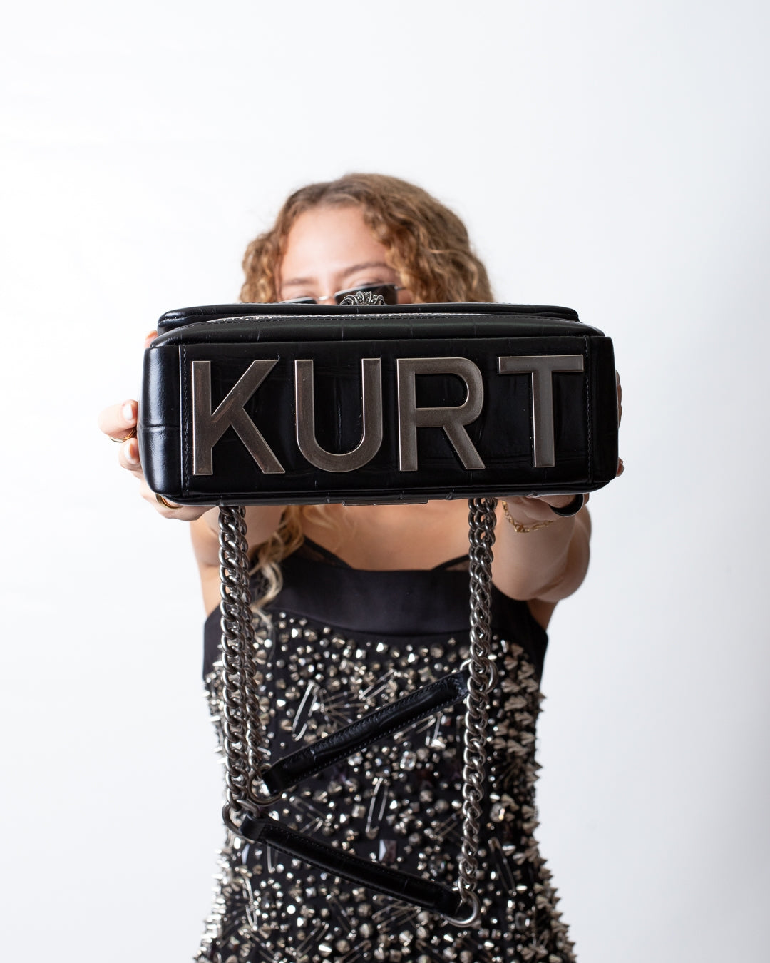 Borsa Kurt Geiger "Kensington Flap" donna